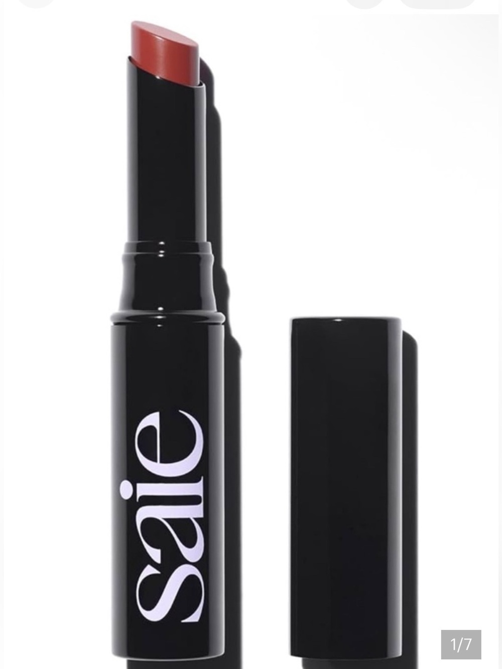 Saie Lip Blur Matte-Blurrring Lipstick in color Dada
